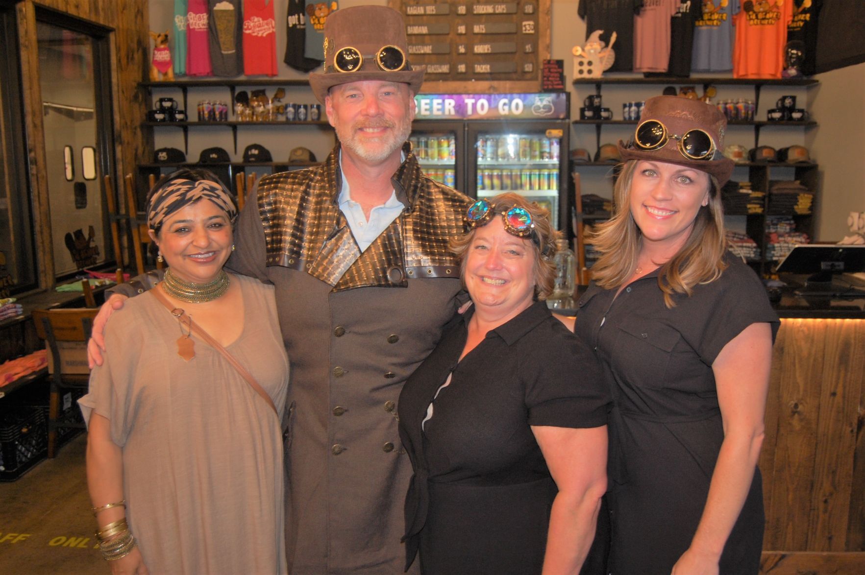 Meenu Bhaskar, Chet Boyle, Kristal Green, Allison Smith